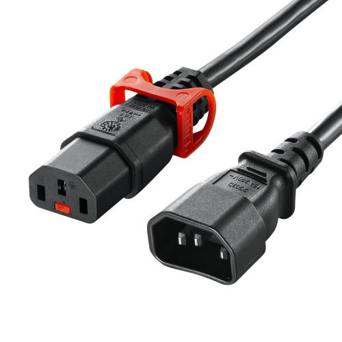 エスコ(ESCO) 250V/15Ax 3m ワット数吊りひも (サーヴァーパソコン繋ぎ合わせる/抜止) EA764CD-59 1個