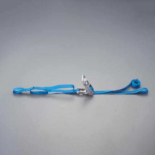 25mmx6.0m/254kg胴締め荷締機(両端眼球/SUS) ベルト荷締機-荷締・牽引器具-DIY・工具