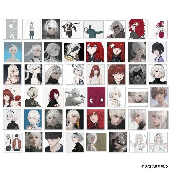 NieR Series ミニ色紙コレクション illustration by D.K Vol.1 24パック入りBOX