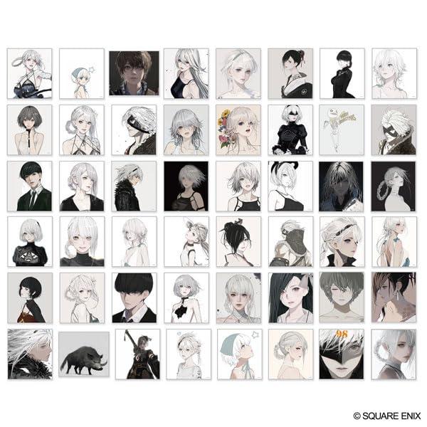 NieR Series ミニ色紙コレクション illustration by D.K Vol.2 24パック入りBOX