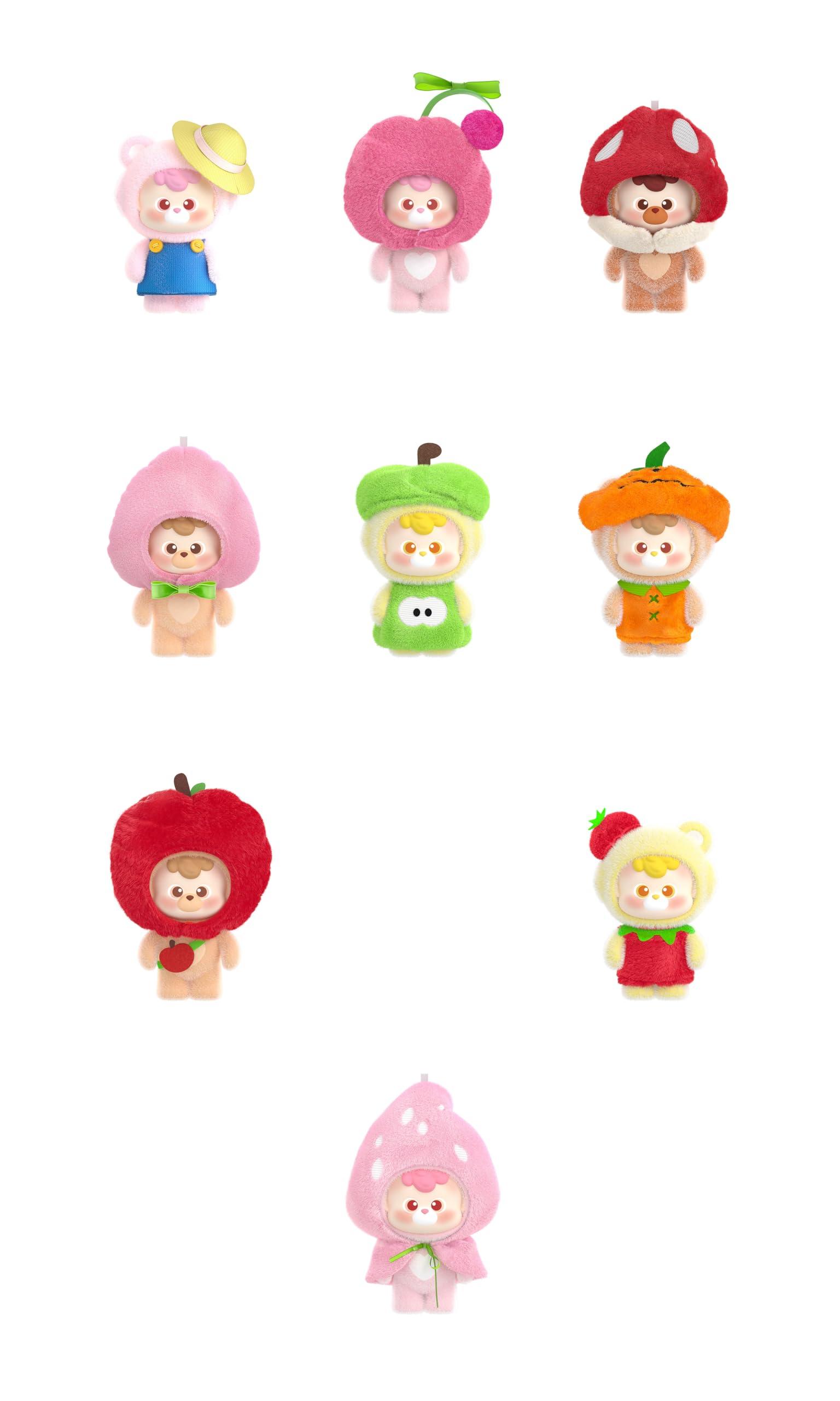 WOOO DIU DIU BABY ハニーファームシリーズ トレーディングフィギュア 1BOX8個入