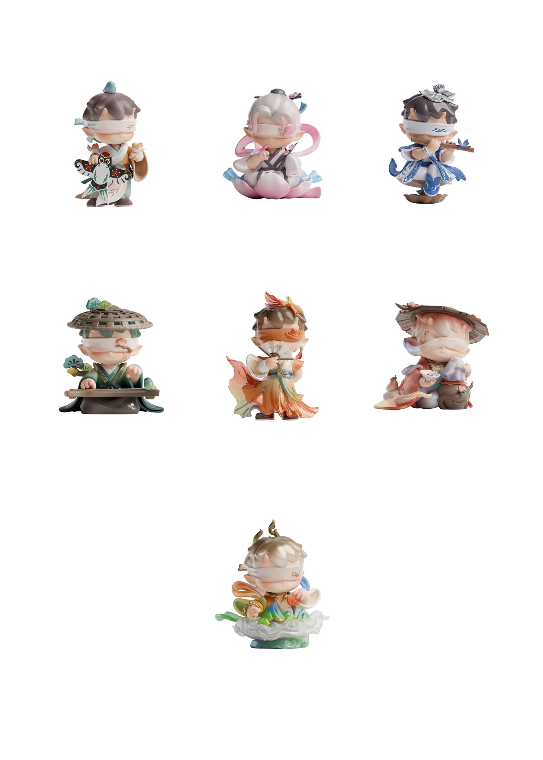 CQTOYS LODII「山と海の歌」シリーズ PVC&ABS製 ミニトレーディングフィギュア 6個入りBOX