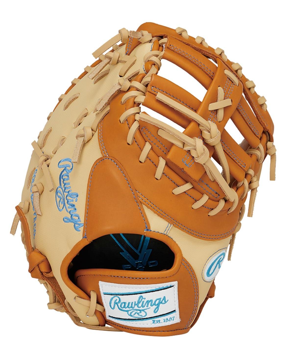 ローリングス(Rawlings) 野球用 グラブ グローブ ソフトボール用 女子専用 レディースフィット HOH? DP COLORS GS5FHDYZ6 キャッチャー用 リッチタン/キャメル 12インチ ※右投げ用｜ポッチ