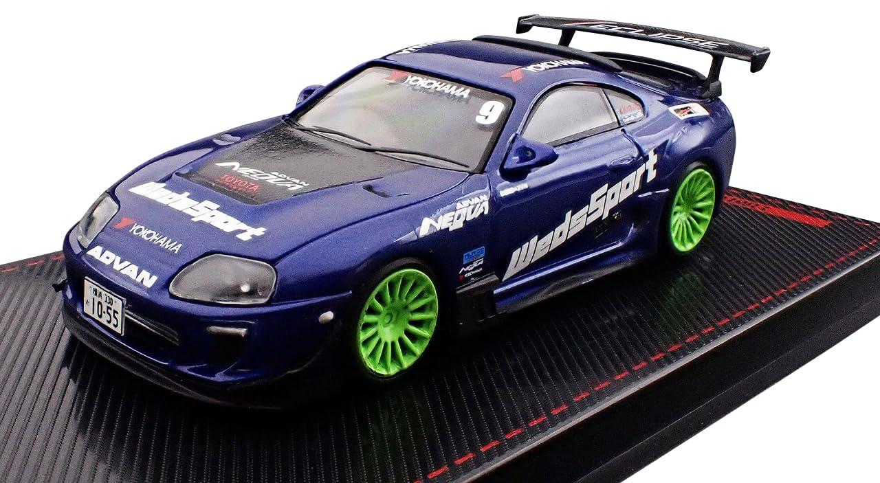 ティーケーカンパニー (TK.Company) ignition model 1/64 トヨタ Supra (JZA80) RZ Blue Metallic 完成品 IG3843