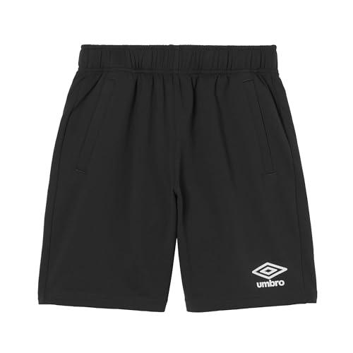 [アンブロ] ジュニア ウォームアップハーフパンツ UF6SPZ02JA_BK00_120