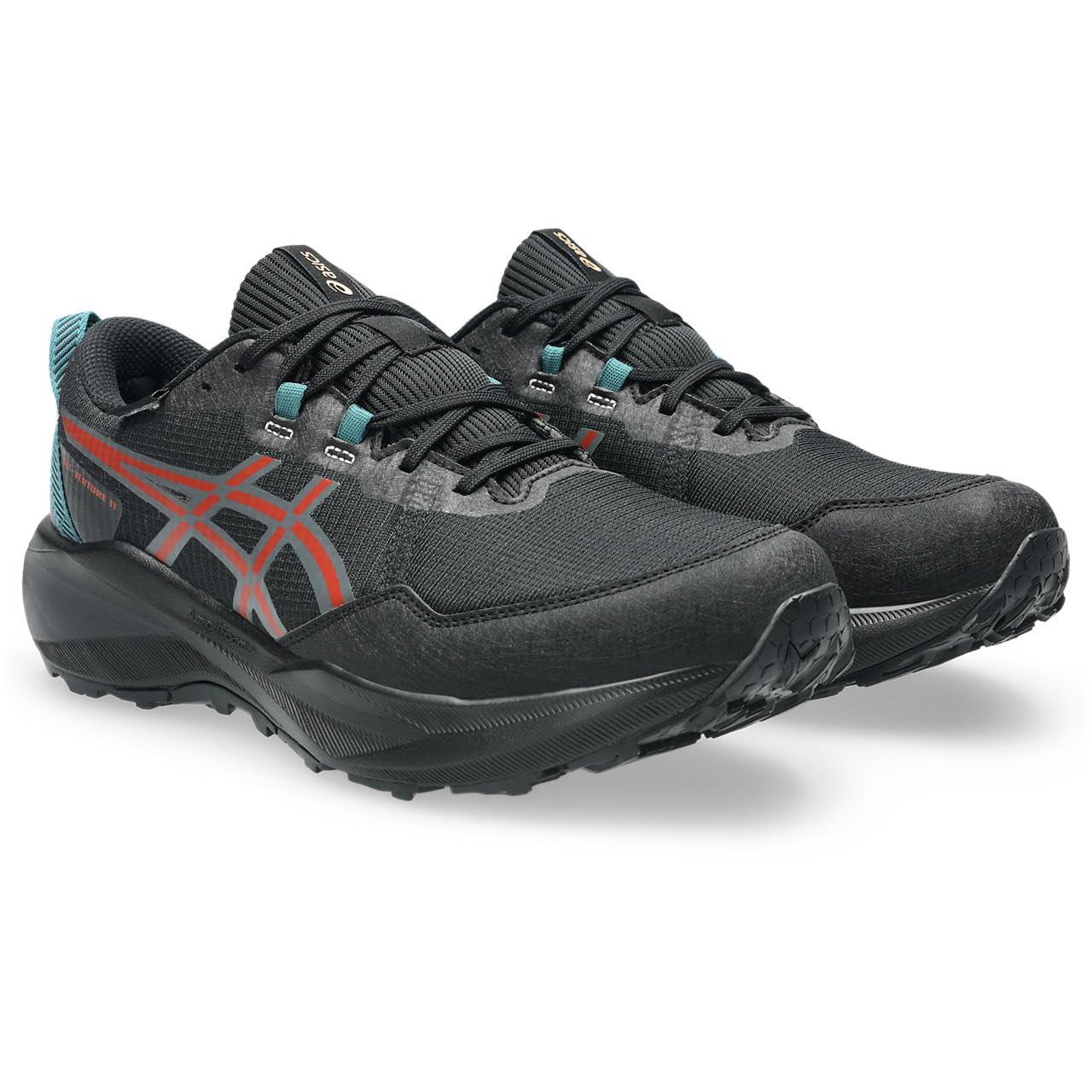 [アシックス] 駈けっくらシューズ GEL-VENTURE 11 WATERPROOF 1011C159 メンズ 001(黒いこと/スパイス ラテ) 26.5 糎 2E スポーツ・アウトドア-メンズシューズ-ランニング・マラソン
