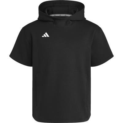 アディダス スウェット パーカー ベースボール DUGOUT S/S パーカー ユニセックス大人 JRY93 ブラック (IS9767) 4L