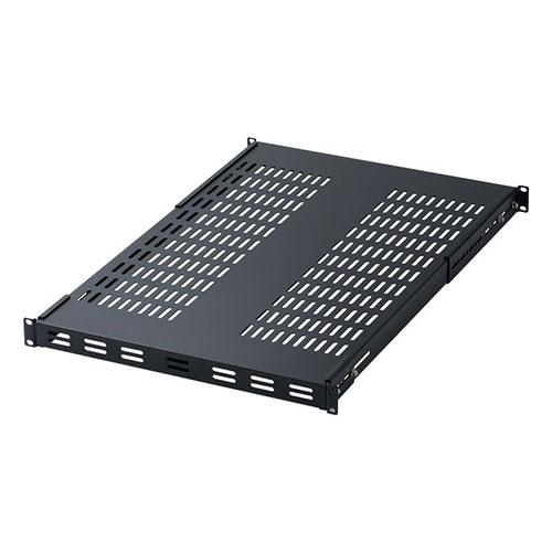 サンワサプライ 19inマウント据え置き棚板 黒いこと CP-SVHTNT1BK