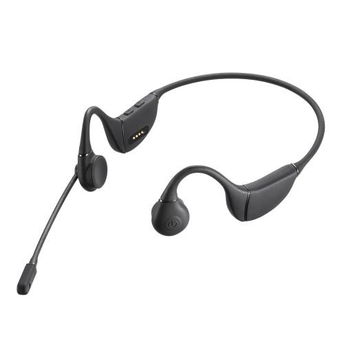 Bluetoothヘッドセット(骨伝導/両耳/ヘッドバンド) 約139(W)×110(D)×48(H)mm