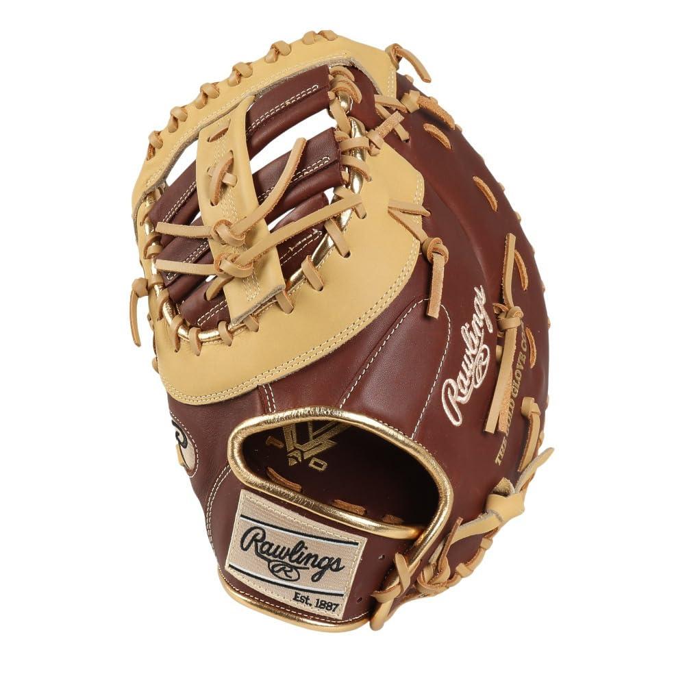 ローリングス(Rawlings) 野球用 グラブ グローブ 軟式 HYPER TECH COLOR SYNC GR5FHTCM53 ファースト用 ブラウン/キャメル 11.75インチ ※左投げ用