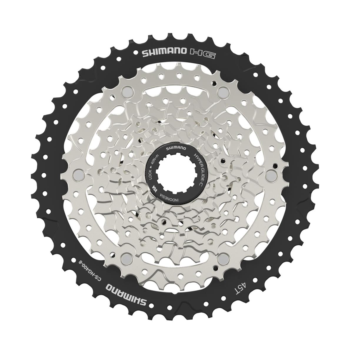 SHIMANO カセット 8ウェイ CSHG4008 11-45 歯 8ウェイ SBパッケージ