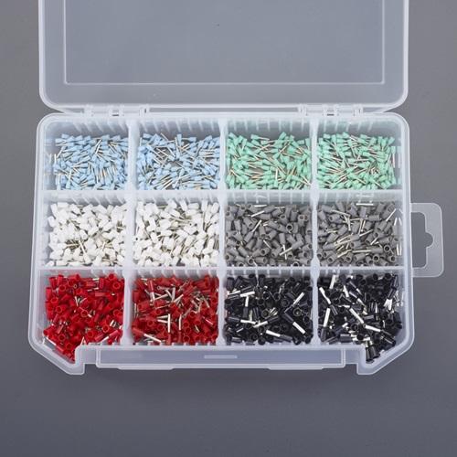 0.25ー1.5mm2フェルール端子セット ライトブルー:0.25mm2、6mm ライトブルー:0.25mm2、8mm ターコイズ:0.34mm2、6mm ターコイズ:0.34mm2、8mm 白:0.5mm2... 11,440円