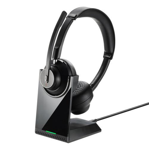 Bluetooth頭顱書き割り(粘土弗付/両耳/デュアルマイクロホン  頭顱書き割り/約W171×D66×H186粍      粘土弗/約W102×D78×H119粍