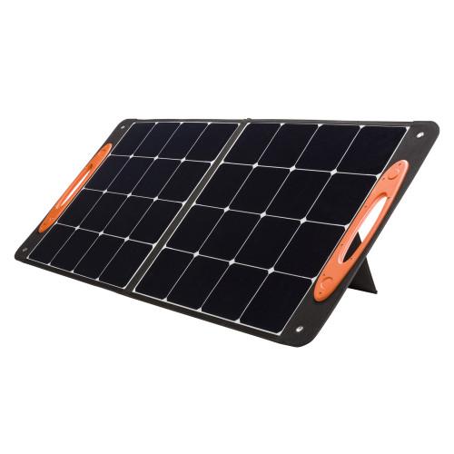 ポータブルソーラーパネル(100W)  約W540×D20×H1220粍 約W540×D40×H610粍(納める時)