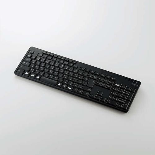 442.8x139.8x26.8mmワイヤレスキーボード(抗菌) ブラック 442.8(W)×139.8(D)×26.8(H)mm(スタンド含まず)
