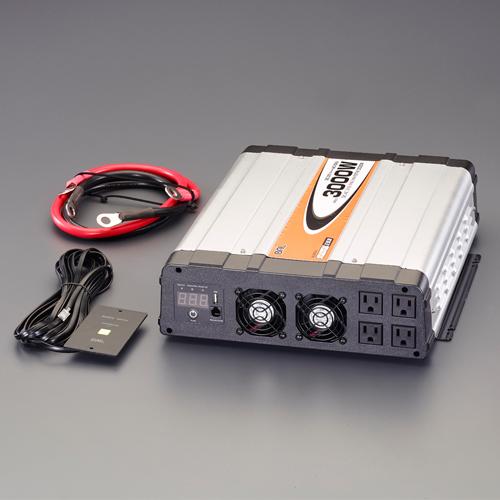 DC12V→AC100V/3000W正弦波はたご屋取り替えっこ  340×410×105(H)粍