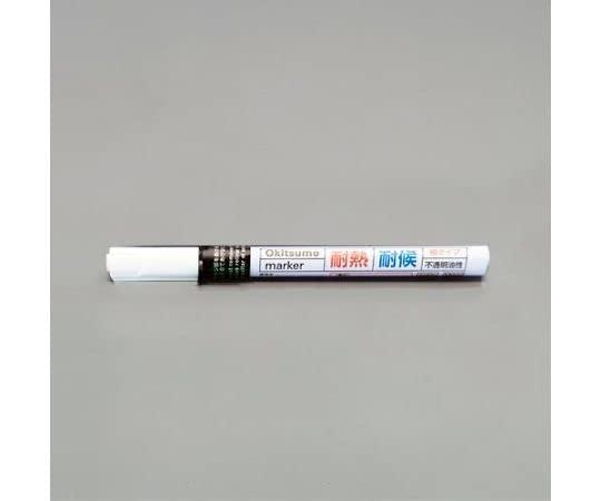 ESCO 油性・耐熱耐候目じるし 10本 [黒/細字] EA942CD-112