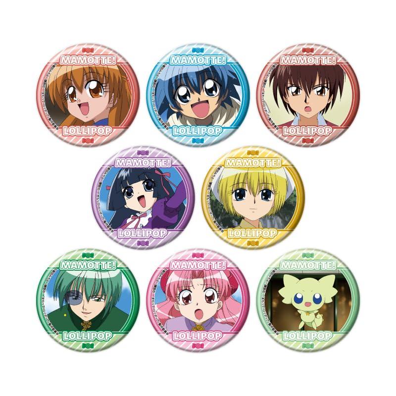 TVアニメ『まもって!ロリポップ』 01 [場面写イラスト] 缶バッジ コンプリートセット 8個入りBOX画像