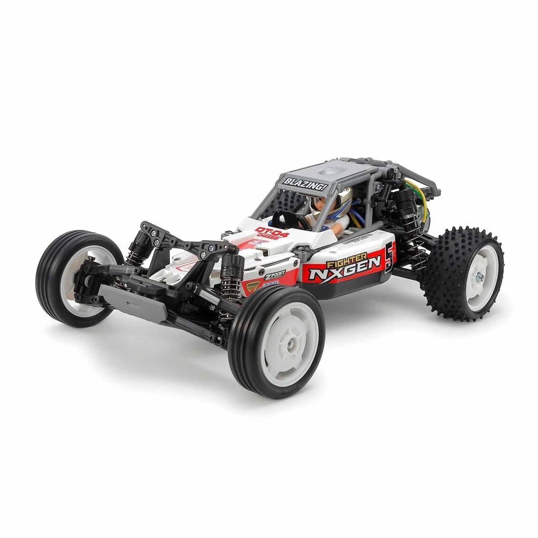 タミヤ 1/10 電動RCカーシリーズ No.741 ファイター ネクスジェン (DT-04シャーシ) 電動ラジオコントロール 58741|ポッチ
