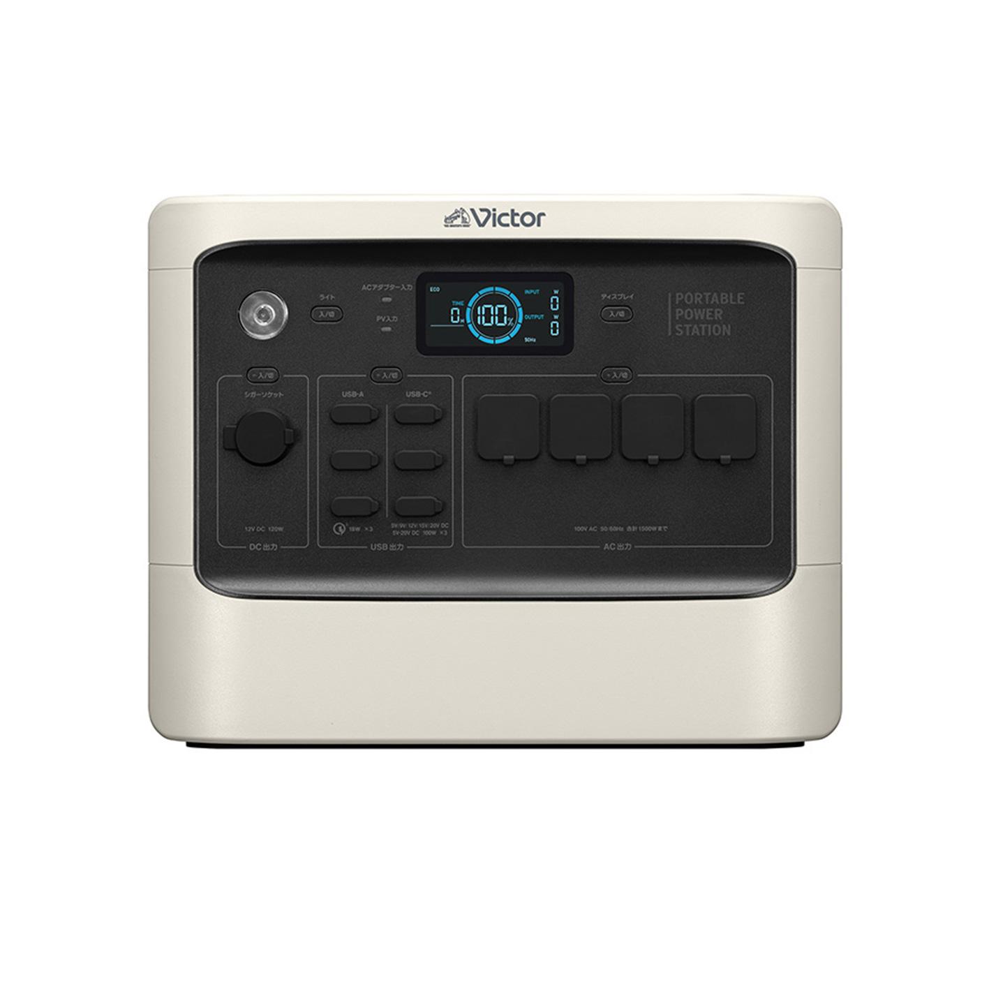 AC100V・DC12~28V/1、152Wh携帯型ワット数  380(W)×300(D)×254(H)粍