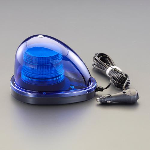 DC12~24V工事用LED大屋根灯(青)  204×145×128(H)粍