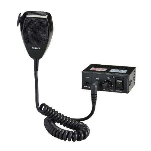 10W車載用マイク&アンプセット 90(W)&times;84(D)&times;35(H)mm｜ポッチ