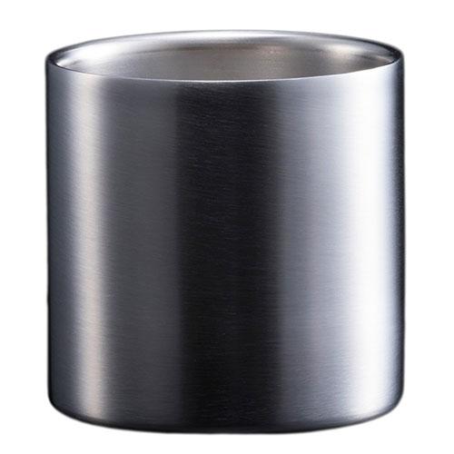 ヴァンテック 78mm ノーマル ステンレスタンブラー ヘアライン仕上げ 保温性が高く飲み物が冷めにくい VAN-78NH