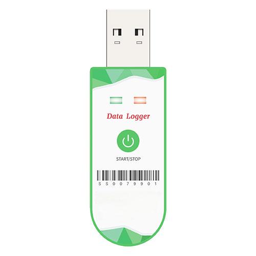 bitstrong 使い切り気温資料ロガー -30~+70°C 1箱(20個入) 白いこと×ライトグリーン BS-LOG-TempSSTiny20P