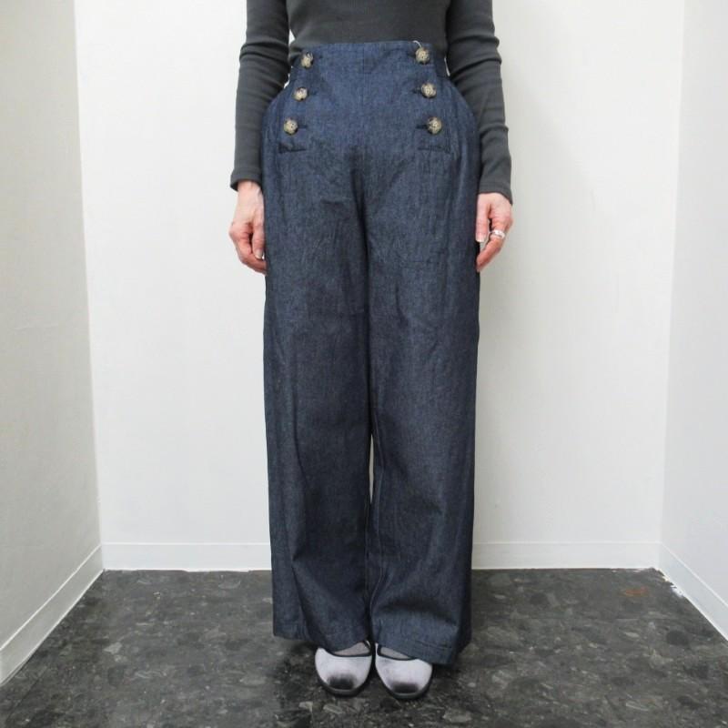 Vent d\u0027ouest 10OZデニムマリンパンツ /NV29 【日本製】 トップス-レディースファッション-その他