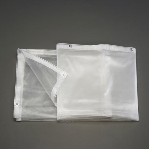1.8x5.4m防炎採光メッシュ腰掛け(2枚) 自然的 1.8×5.4