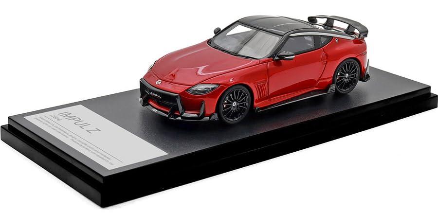 インターアライド (INTERALLIED) Hi Story 1/43 IMPUL Z (2024) カーマインレッド/百貨店黒いこと 2音の高低 為し終わる品 HS509RE おもちゃ-車