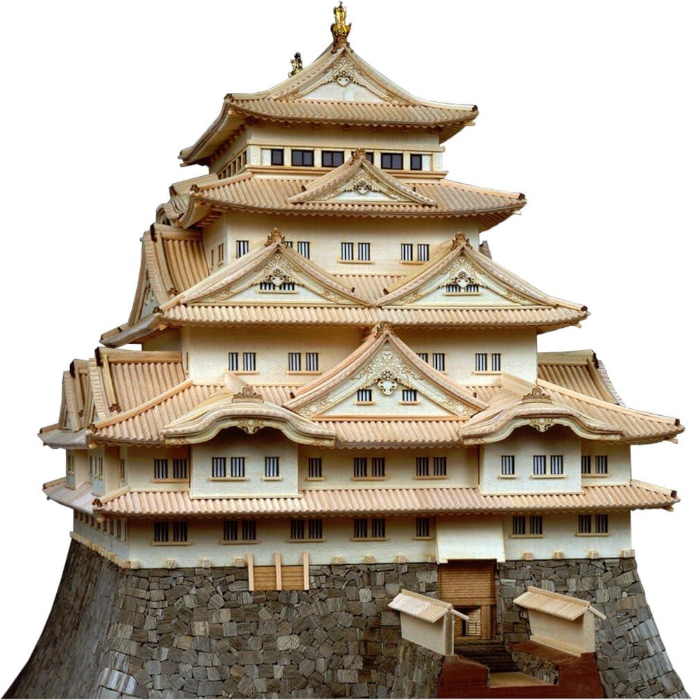 ウッディジョー 1/150 名古屋城 木製模型 組み立てキット (建物)