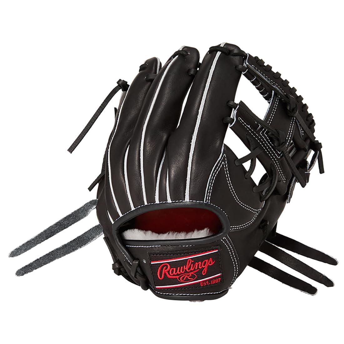 ローリングス(Rawlings) 野球用 グローブ 硬式 PRO PREFERRED N6 BASIC 内野手用 GH6PRN6X ブラック 11.2インチ ※右投用