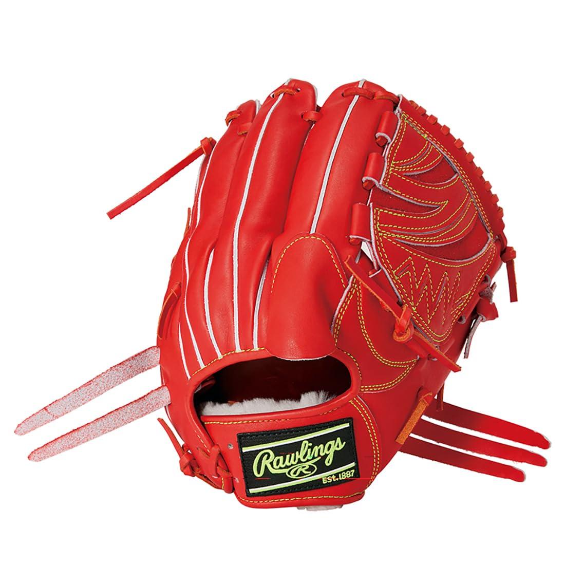 ローリングス(Rawlings) 野球用 グローブ 硬式 PRO PREFERRED N6 BASIC 投手用 GH6PRN65 レッドオレンジ 11.75インチ ※右投用