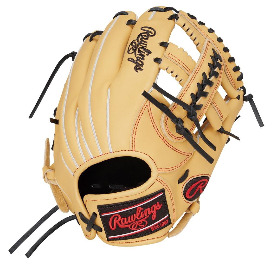 ローリングス(Rawlings) 野球用 グローブ ジュニア HOH? PRO EXCEL ?FS Style- オールラウンド用 GJ6HEN6LFS キャメル Lサイズ ※右投用