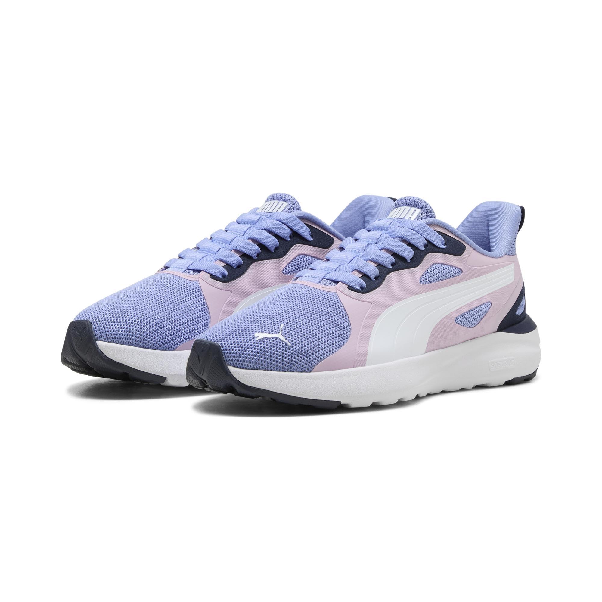SOFTRIDE コスミック EASE IN JR 26年春夏カラー Intense Lavender/PUMA White/Pink Shimmer(06) サイズ:250
