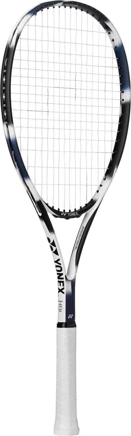 ヨネックス(YONEX) ソフトテニス 櫂 エアライド ガット張り上げ済 黒いこと/しろがね色(076) G0 ARDG