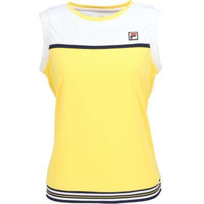 [フィラ] TENNIS テニス テニス トップス ノースリーブゲームシャツ CZ6SGW037 レディース ライトイエロー L