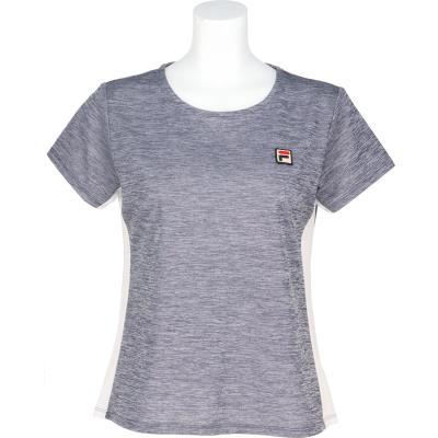 FILA TENNIS(フィラ 庭球) 庭球 半袖プルオーバー 取り組みプルオーバー CZ6SGW049 レディース フィラネイビー S