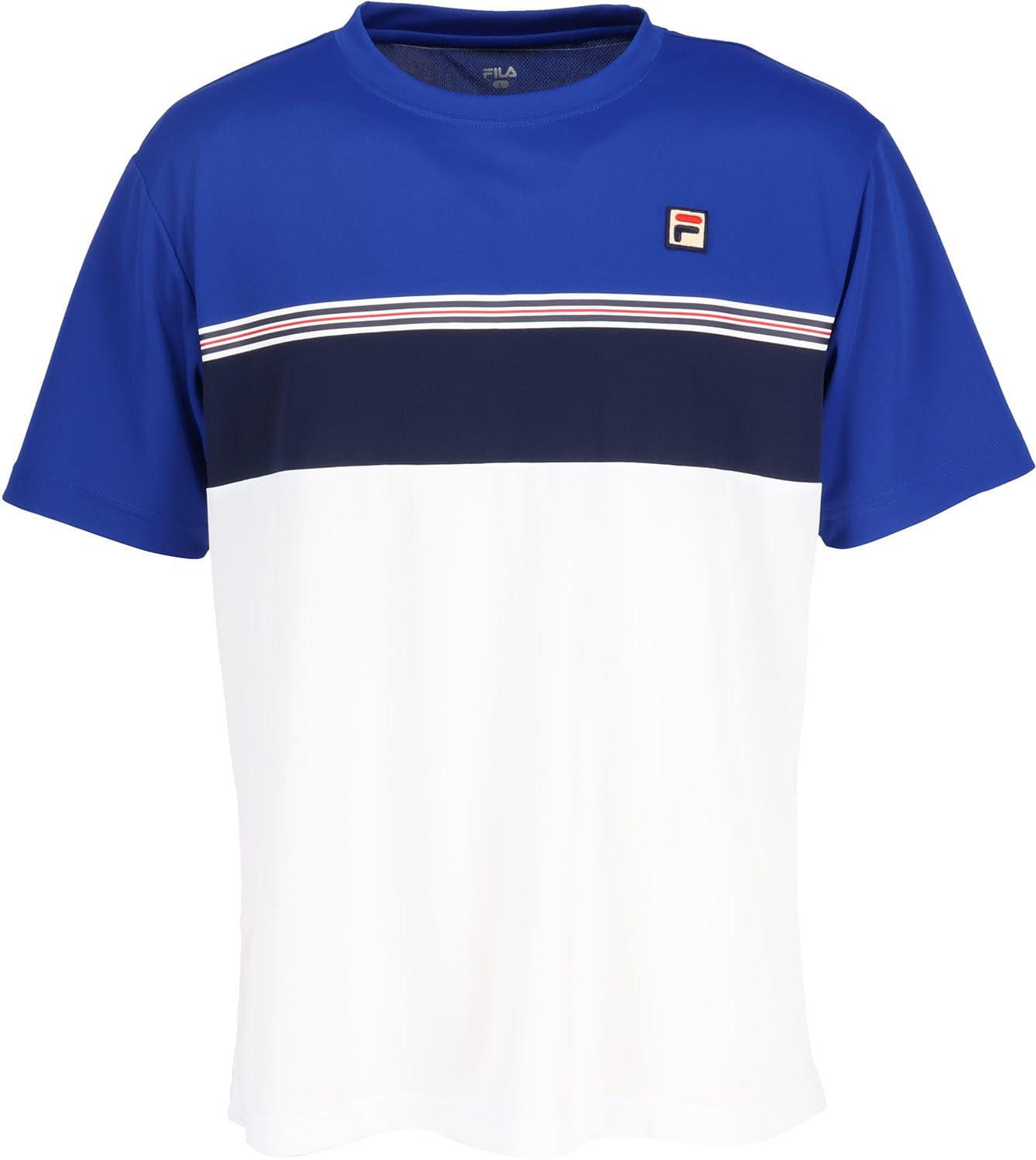 [フィラ] TENNIS テニス テニス 半袖シャツ ゲームシャツ CZ6SGM007 メンズ ロイヤルブルー XL