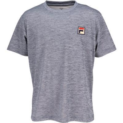 FILA TENNIS(フィラ テニス) テニス 半袖シャツ ゲームシャツ CZ6SGM014 メンズ フィラネイビー XL