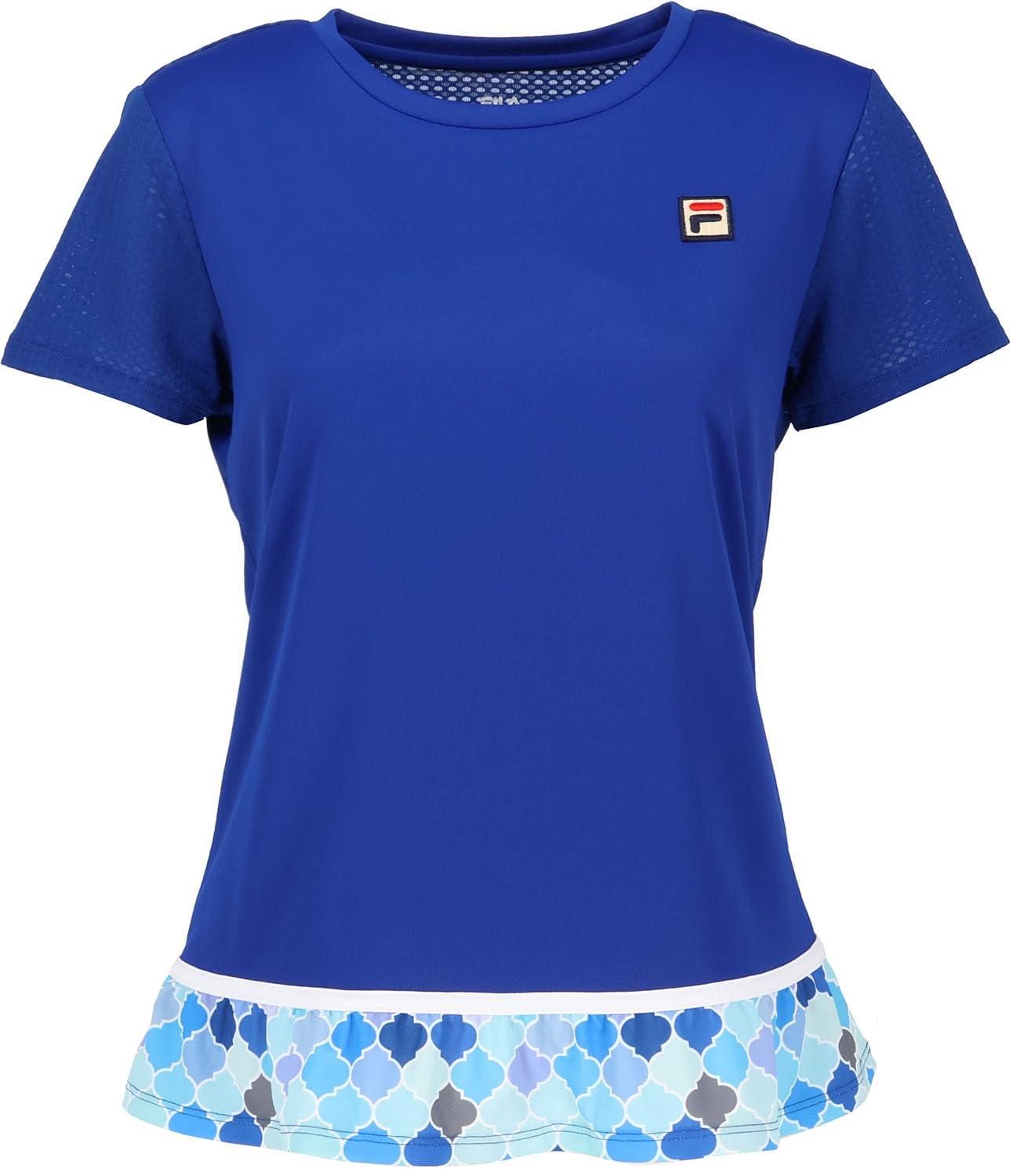 [フィラ] TENNIS テニス テニス 半袖シャツ ゲームシャツ CZ6SGW024 レディース ロイヤルブルー M