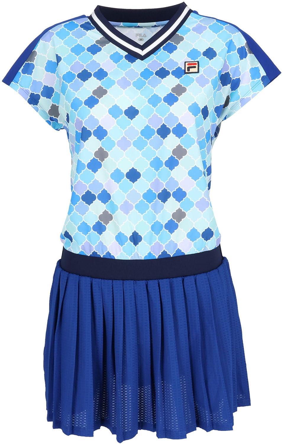 [フィラ] TENNIS 庭球 庭球 お召しもの 衣装 CZ6SGW026 レディース ロイヤル青色 XL