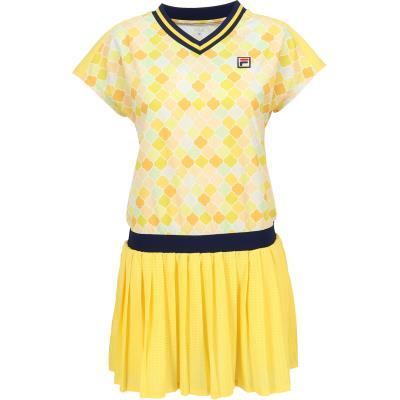 [フィラ] TENNIS 庭球 庭球 お召しもの 衣装 CZ6SGW026 レディース 点火装置黄色 M