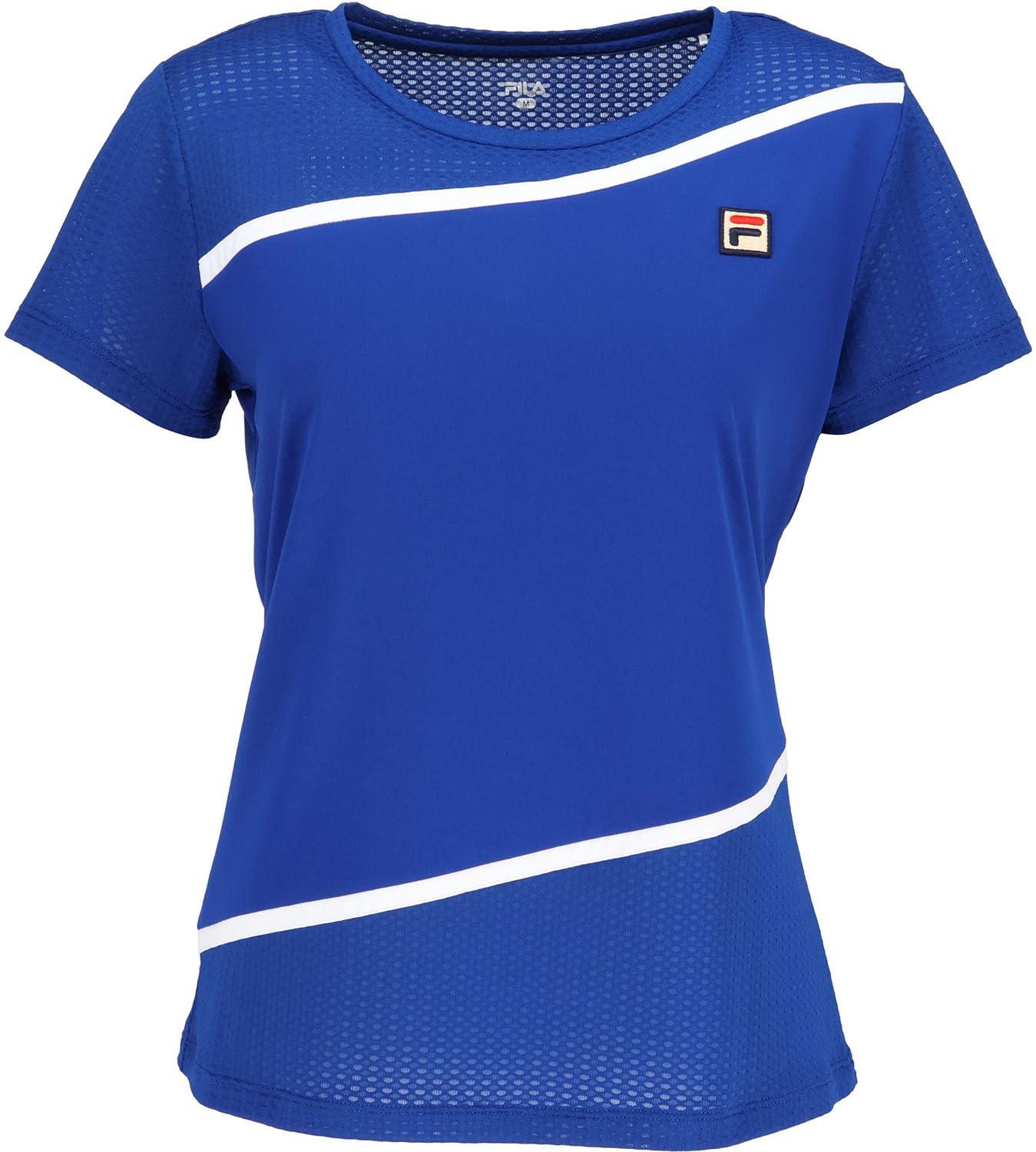 [フィラ] TENNIS 庭球 庭球 半袖プルオーバー 取り組みプルオーバー CZ6SGW029 レディース ロイヤル青色 S