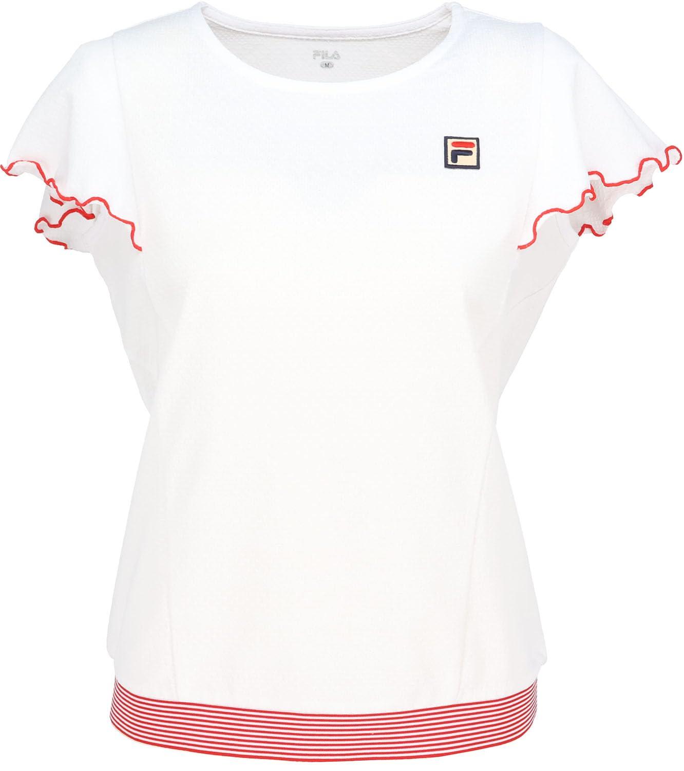 [フィラ] TENNIS 庭球 庭球 半袖プルオーバー 取り組みプルオーバー CZ6SGW033 レディース 白いこと XL