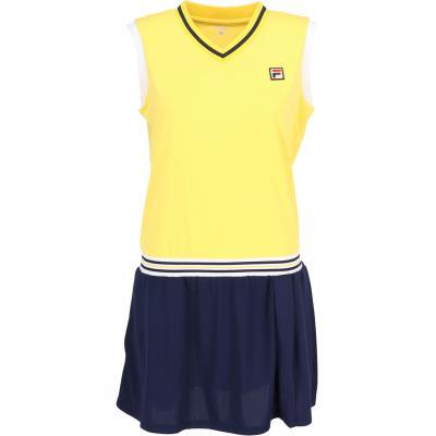 [フィラ] TENNIS 庭球 庭球 お召しもの 衣装 CZ6SGW040 レディース 点火装置黄色 XL