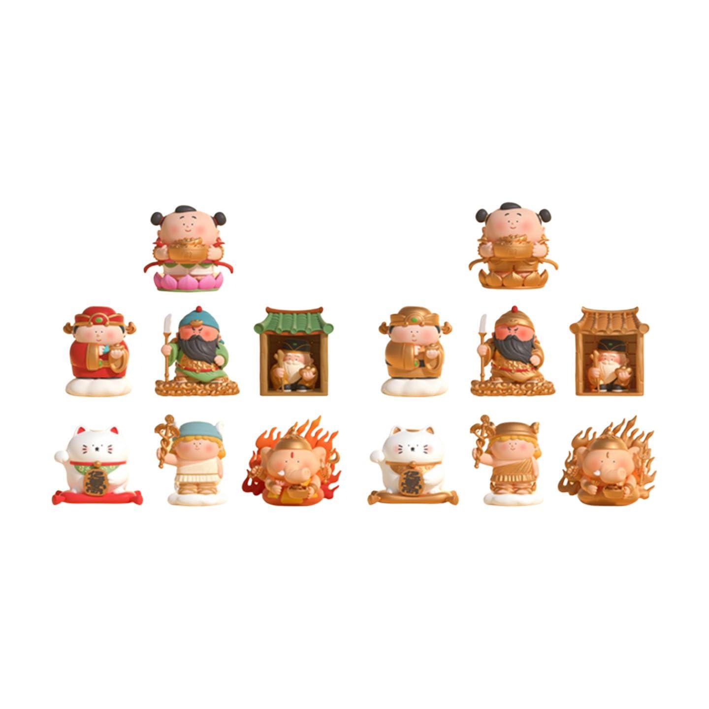 Big Gallery 全世界の財神が我が家にシリーズ PVC製 ブラインドボックス 6個入りBOX