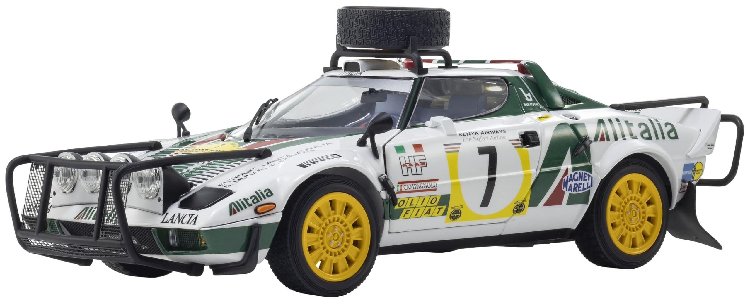 京商 (Kyosho) 京商目あたらしい 1/18 ランチア ストラトス HF サファリ 1977#7 切り上げる品 KS08130G
