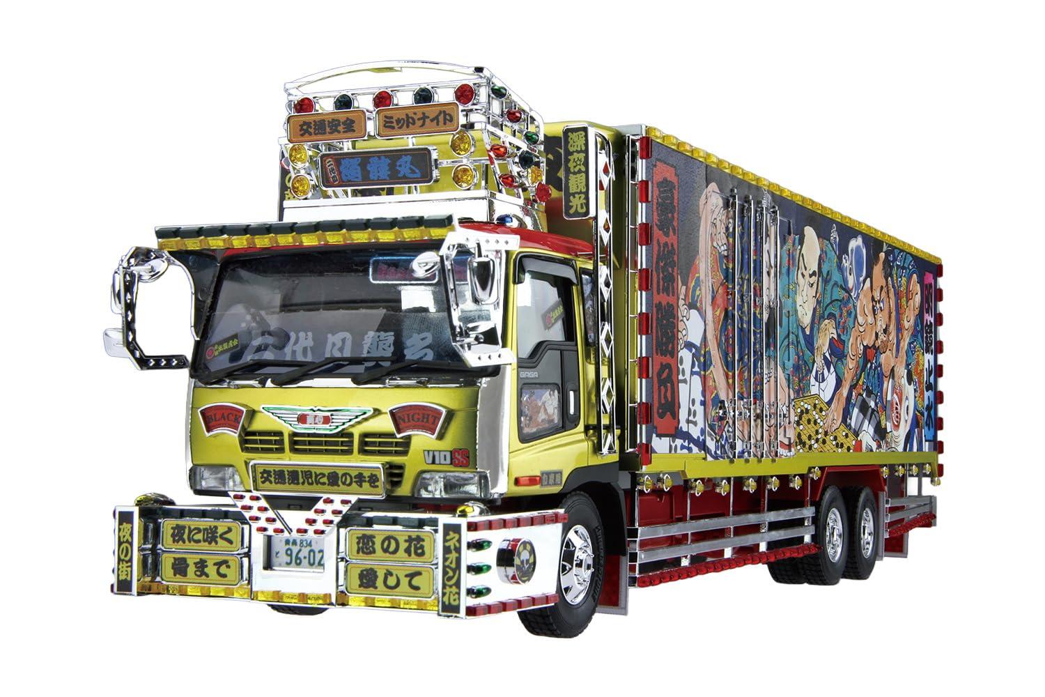 青島文化教材社(AOSHIMA) ザ☆デコトラNo.2 1/32 二代目髑髏丸 プラスチック製 プラモデル